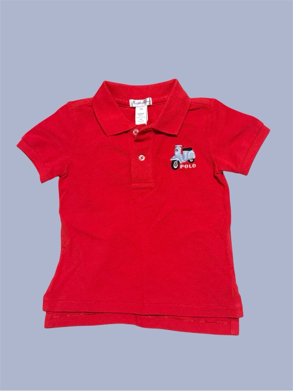Polo by Ralph Lauren Red Baby Polo Shirt